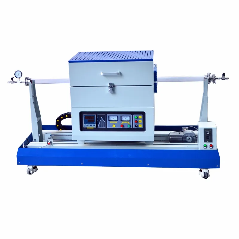 Forno tubolare a raffreddamento rapido scorrevole