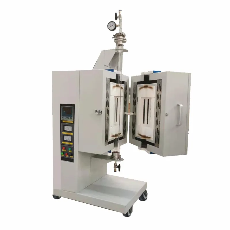 Forno tubolare a vuoto verticale